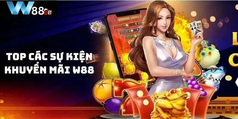 Thông tin về khuyến mãi W88 siêu hấp dẫn tại nhà cái.